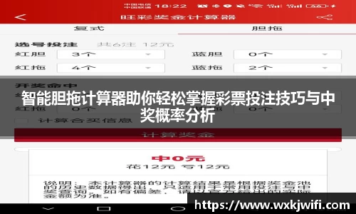 智能胆拖计算器助你轻松掌握彩票投注技巧与中奖概率分析