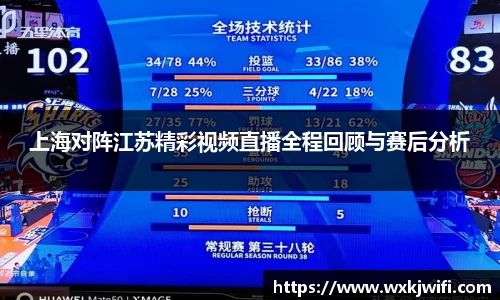 上海对阵江苏精彩视频直播全程回顾与赛后分析